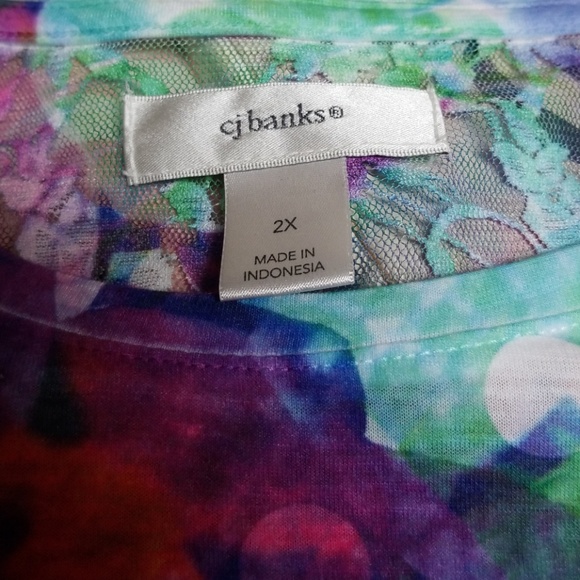 Bundle of CJ Banks Tops size (2x) - Picture 6 of 8